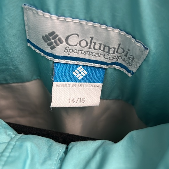 Columbia Girls lightweight down Jacket size 14/16 - Picture 4 of 7